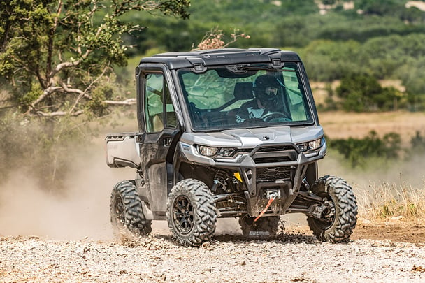 2020 Can-Am Defender on Smoky Trail - Black Edition