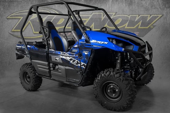 Blue Kawasaki Teryx KRX 1000 Side by Sides - Powerful Off-Road Utility Vehicles