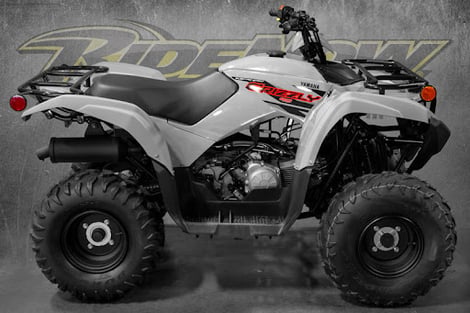 Gray Yamaha Grizzly, at RideNows Showroom