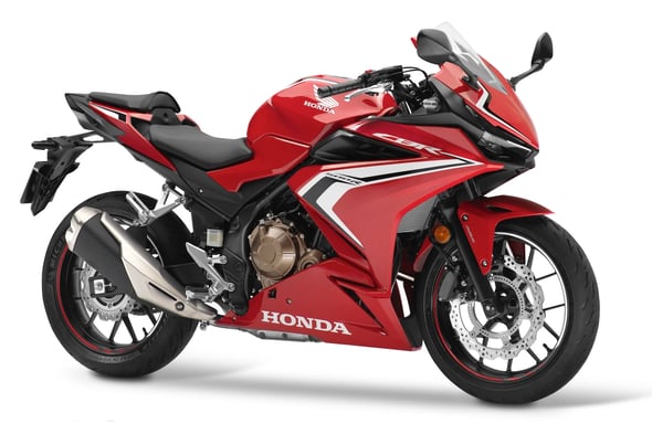 Red Honda CBR500R - Sleek and stylish sports bike for adrenaline junkies