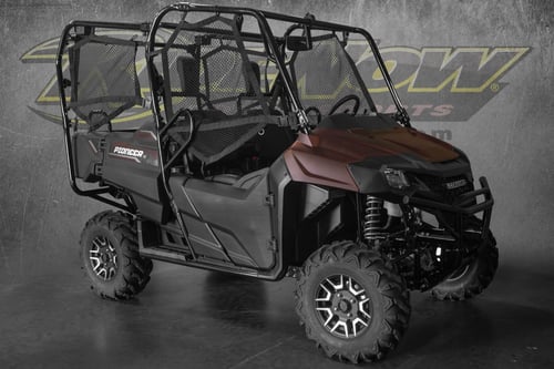 Brown Side by Side (UTV): Honda Pioneer 700-4 Deluxe at RideNow's Showroom