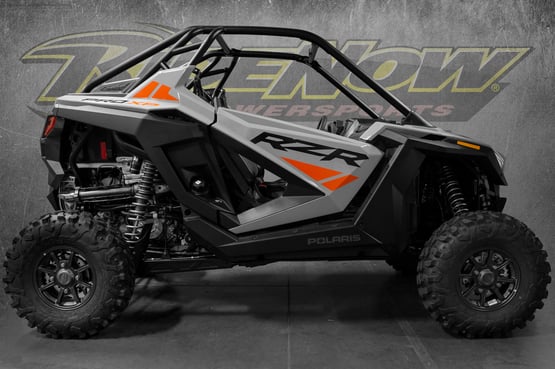 Side by Sides - Ghost Gray Polaris RZR Pro XP 2 and XP4 Off-Road Vehicles