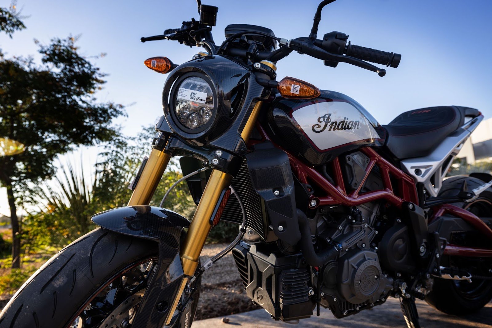 Exquisite Detail of Indian Cafe Racer - Vintage Elegance and Power Captured Up Close!