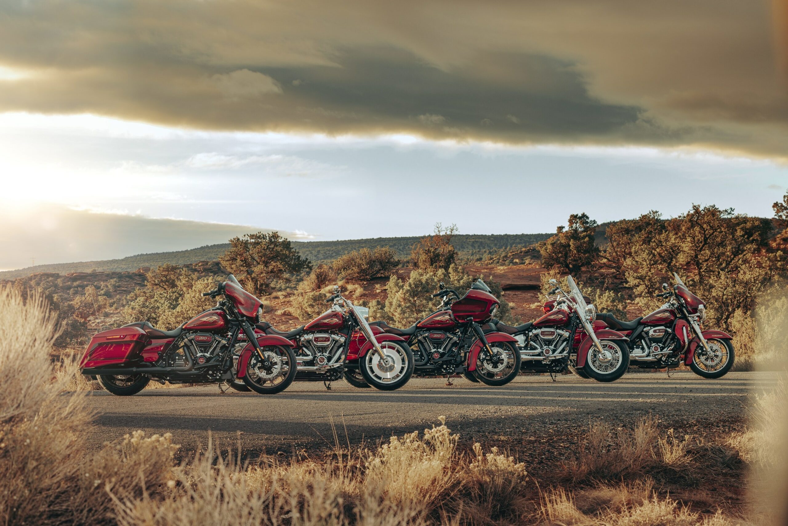 Ride Free on the Desert Road with Harley-Davidson Motorcycle Lineup: Iconic Bikes for Adventurous Riders