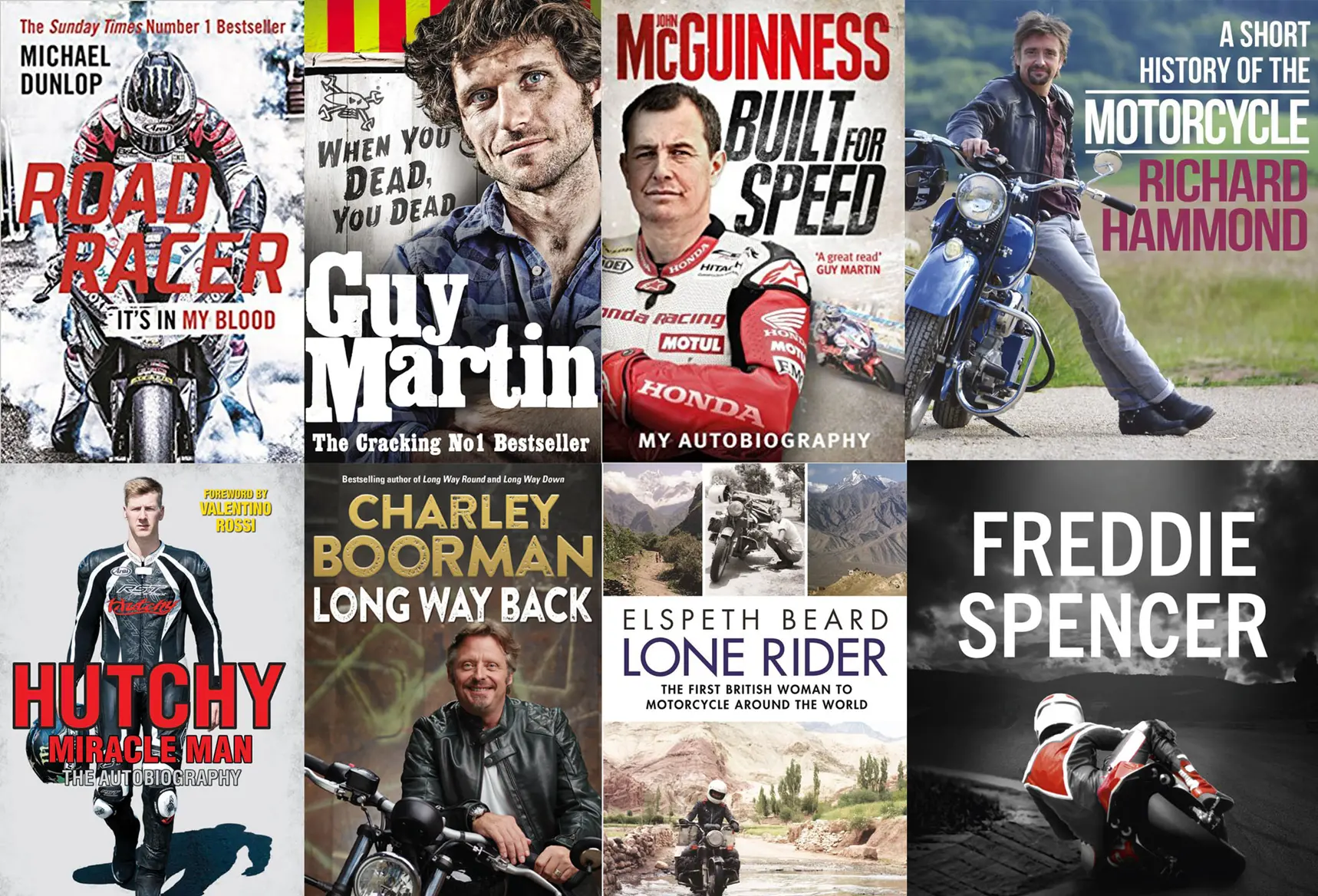 Motorcycle books collection: Explore the history and culture